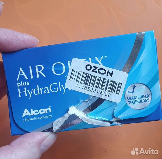 Линзы контактные -4.75