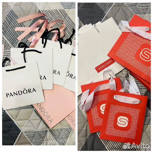 Подарочные пакеты Pandora и Sunlight