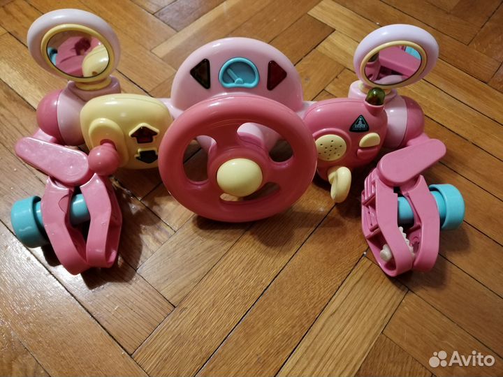 Детский игровой руль на коляску