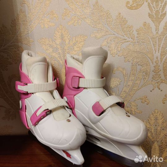 Коньки детские раздвижные 33 36