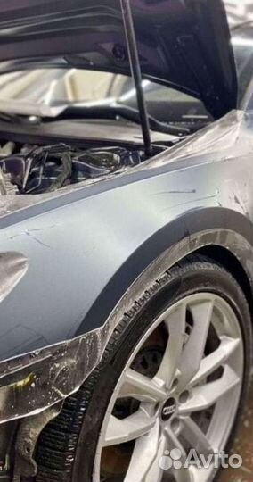 Оклейка авто защитной пленкой