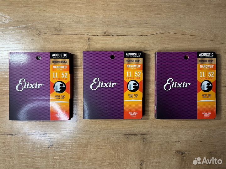 Струны Elixir. Новые