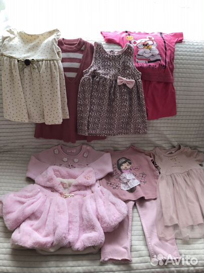 Вещи на деврчку пакетом