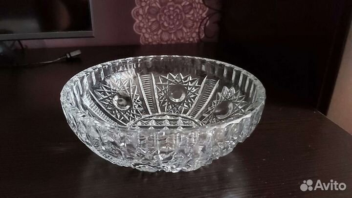 Ваза хрустальная СССР