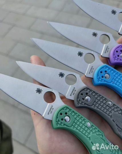 Нож Spyderco Delica фиолетовый