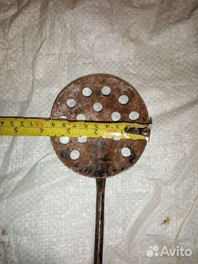 Шумовка-черпак для зимней рыбалки