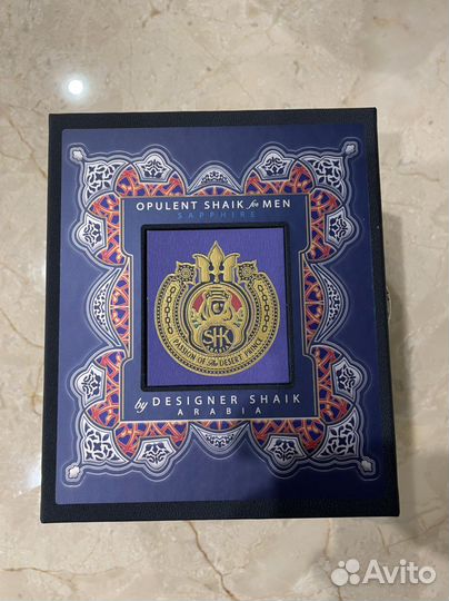 Коробка,футляр и книжка от Opulent Shaik 77