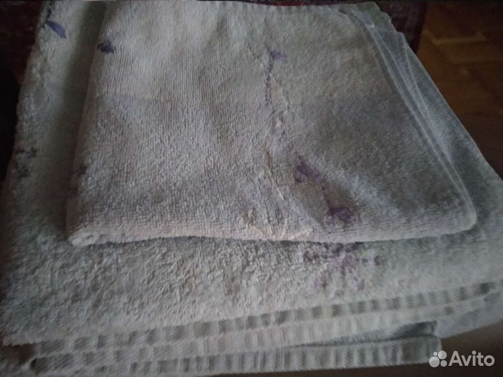 Полотенца б/у для дачи или гаража