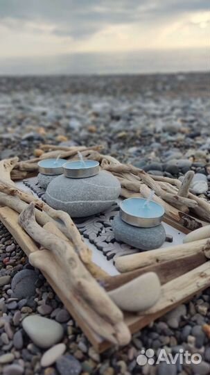 Эко подсвечник