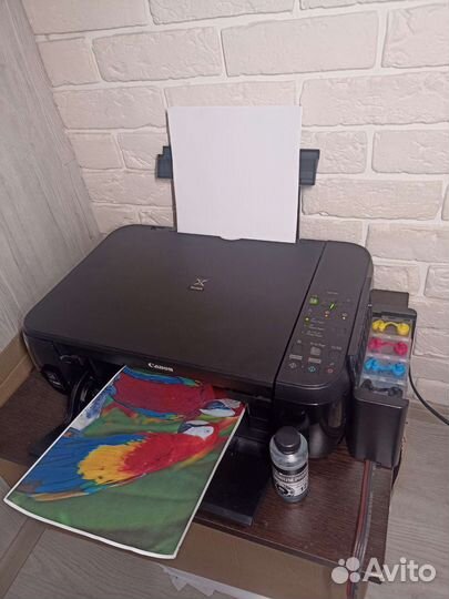 Мфу с снпч Canon MP280(новые катриджи)