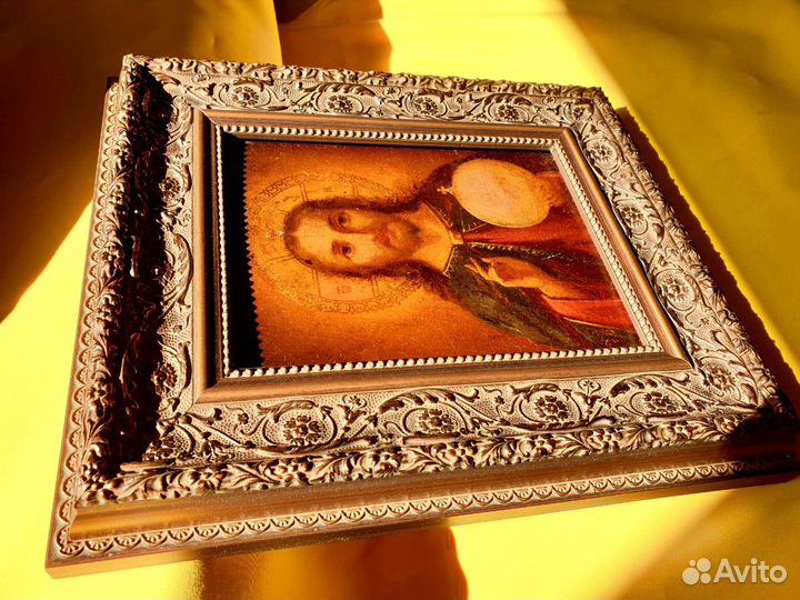 Икона 19 века. Иисус Христос Царь Царей