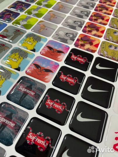 3D стикеры в розницу и оптом