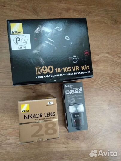Зеркальный фотоаппарат nikon d90