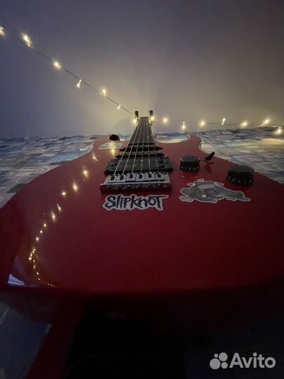 Электрогитара Washburn с комбиком Marshall