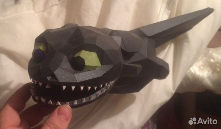 «Беззубик» полигональные фигуры бесплатно