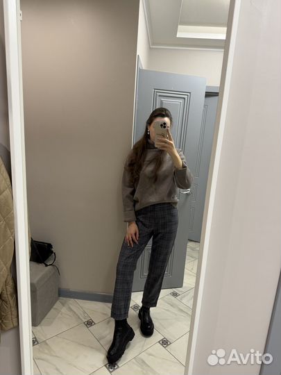 Брюки с лампасами