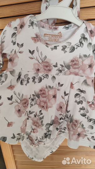 Платье боди для девочки