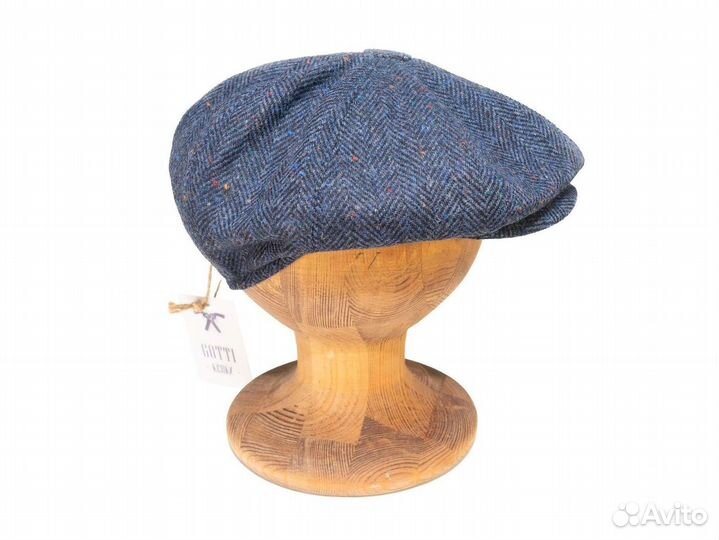 Твидовая кепка восьмиклинка