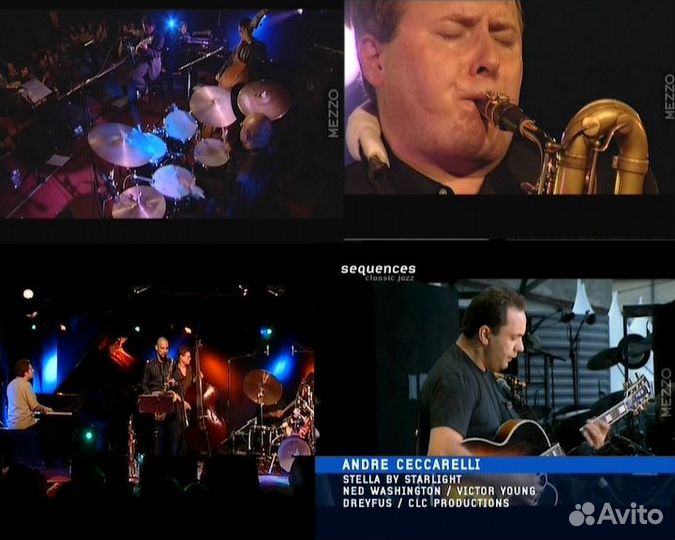 Коллекцию видео Jazz концертов 40 DVD и CD