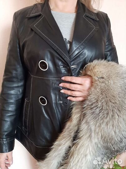 Куртка из натуральной кожи