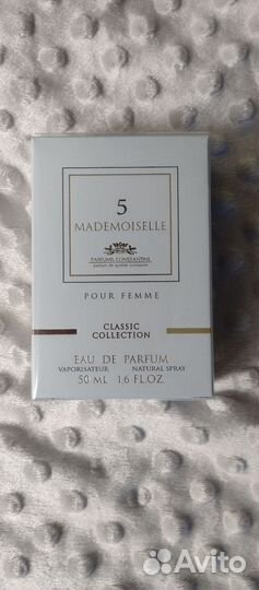Parfums Constantine mademoiselle 5,EDP, 50 мл