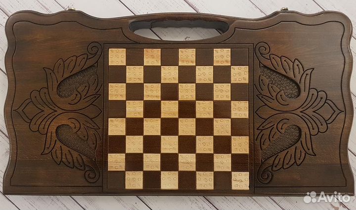 Нарды резные Звезда Марселя