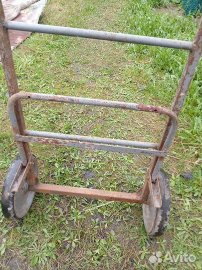 Тележка двухколесная грузовая, садовая