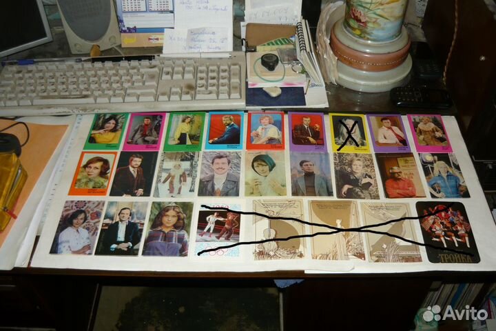 Карманные календарики «Артисты»