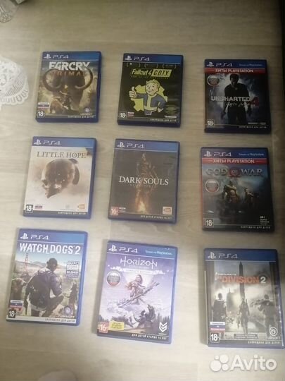 Диски на ps4