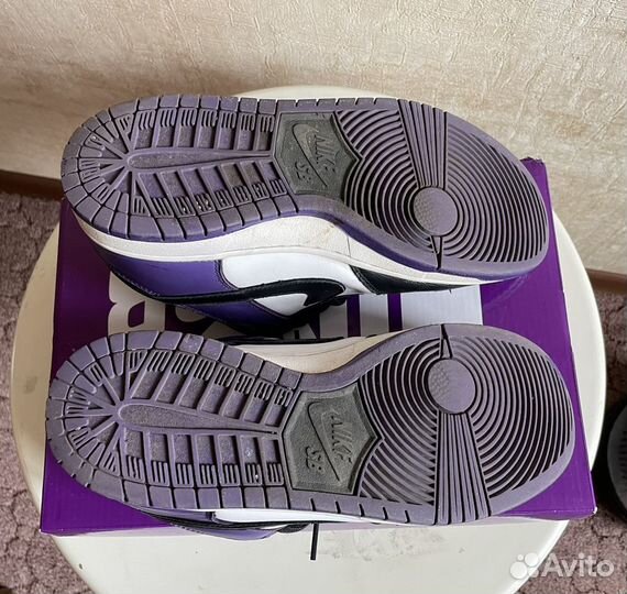 Nike sb dunk low court purple