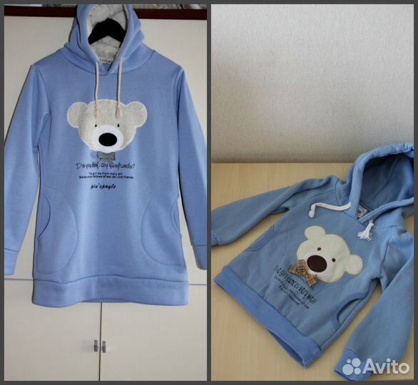 Худи для мамы и ребенка