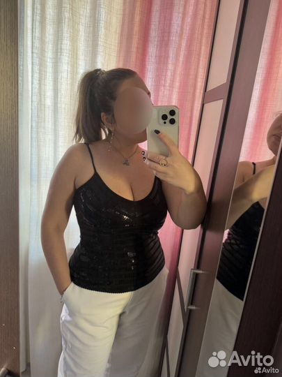 Топ с пайетками 46