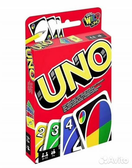 Карточная настольная игра уно UNO