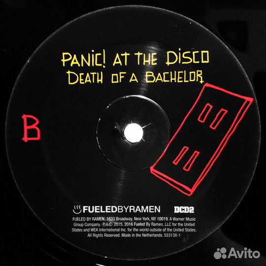 Виниловая пластинка Panic AT The Disco death OF A