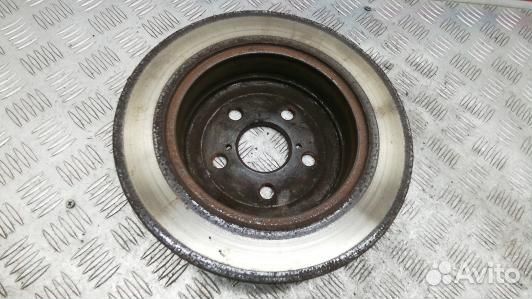 Диск тормозной задний toyota avensis T25 (LDN20LR0