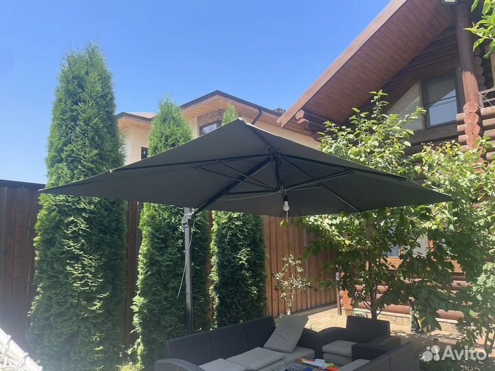 Зонт садовый для дачи бу
