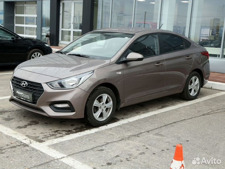 Hyundai Solaris 1.6 МТ, 2018, 62 800 км