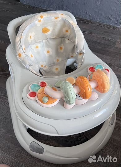 Ходунки каталка детские happy baby