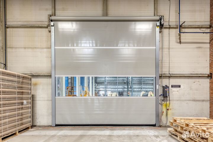 Скоростные ворота рулонн. PVH 1 000 000 цикл