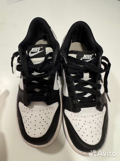 Кроссовки Nike dunk LOW retro white black