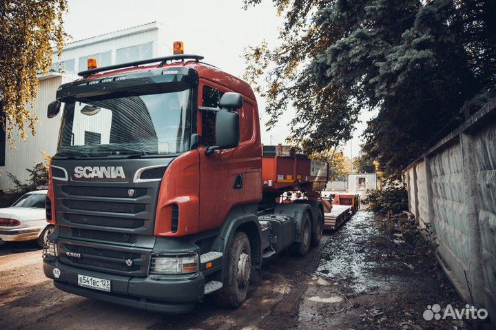 Перевозка негабаритных грузов тралом