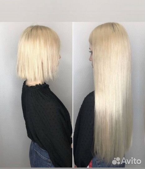 Наращивание волос. Все включено