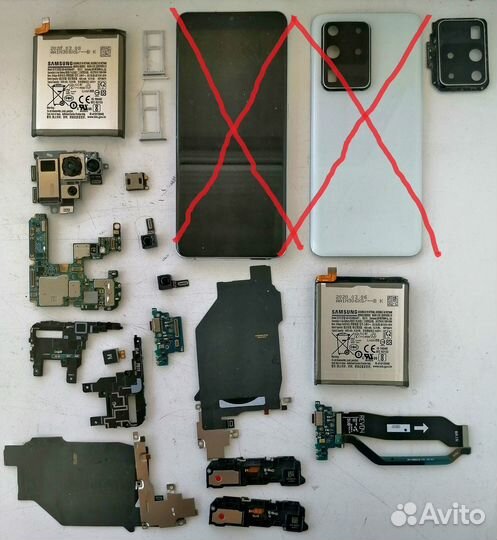 Samsung s20 ultra запчасти