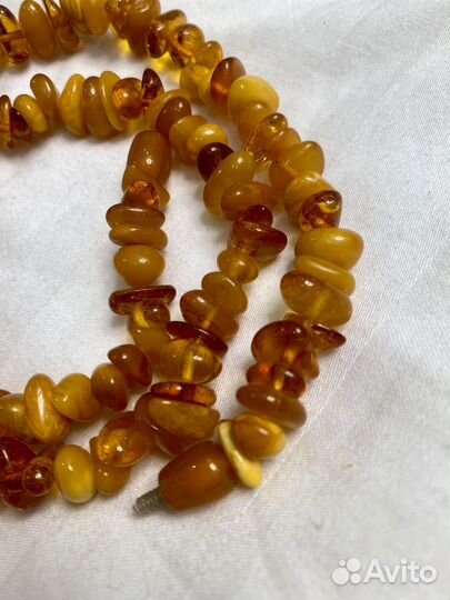 Янтарные бусы СССР