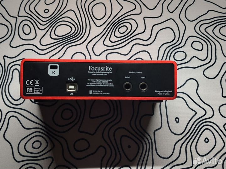 Focusrite scarlett 2i2 2nd gen