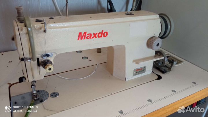 Швейная машина прямострочная Maxdo