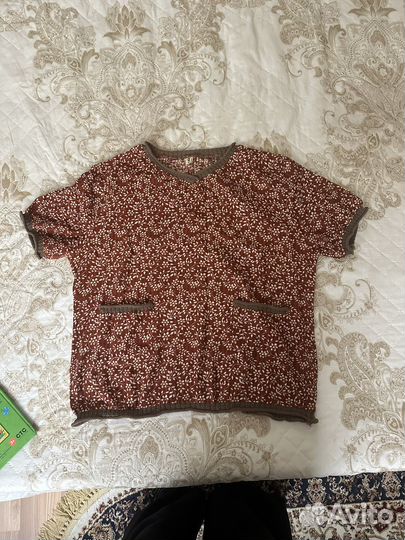 Льняная футболка