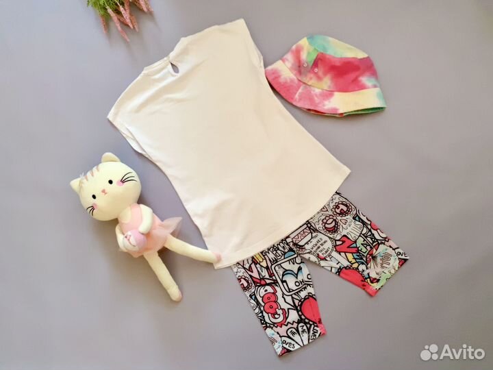 Футболка и лосины для девочки To be Too 122