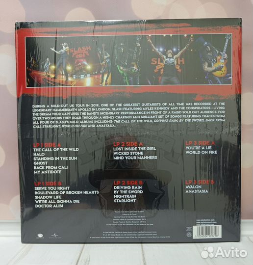 Slash & Miles Kennedy - Living The Dream Tour 3LP