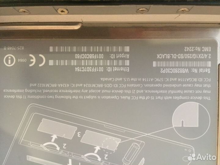 Ноутбук apple MacBook